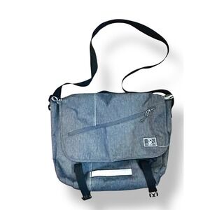 OIWAS‎ Gray Messenger Bag Laptop Crossbody Shoulder Bag | 16"x13" |  School
